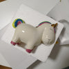 White Unicorn Piggy Bank
